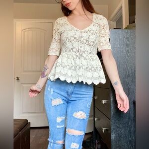 Daytrip Lace Blouse